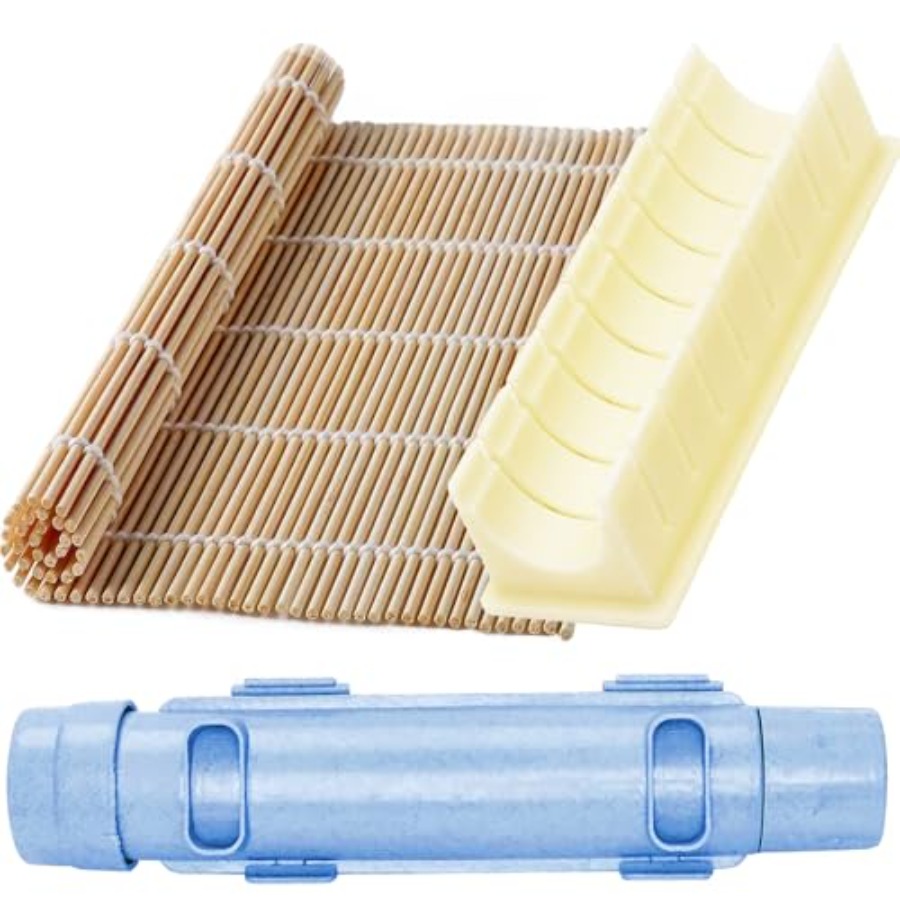 Sushi Mat Bamboo - Sushi Making Kit with Bamboo Sushi