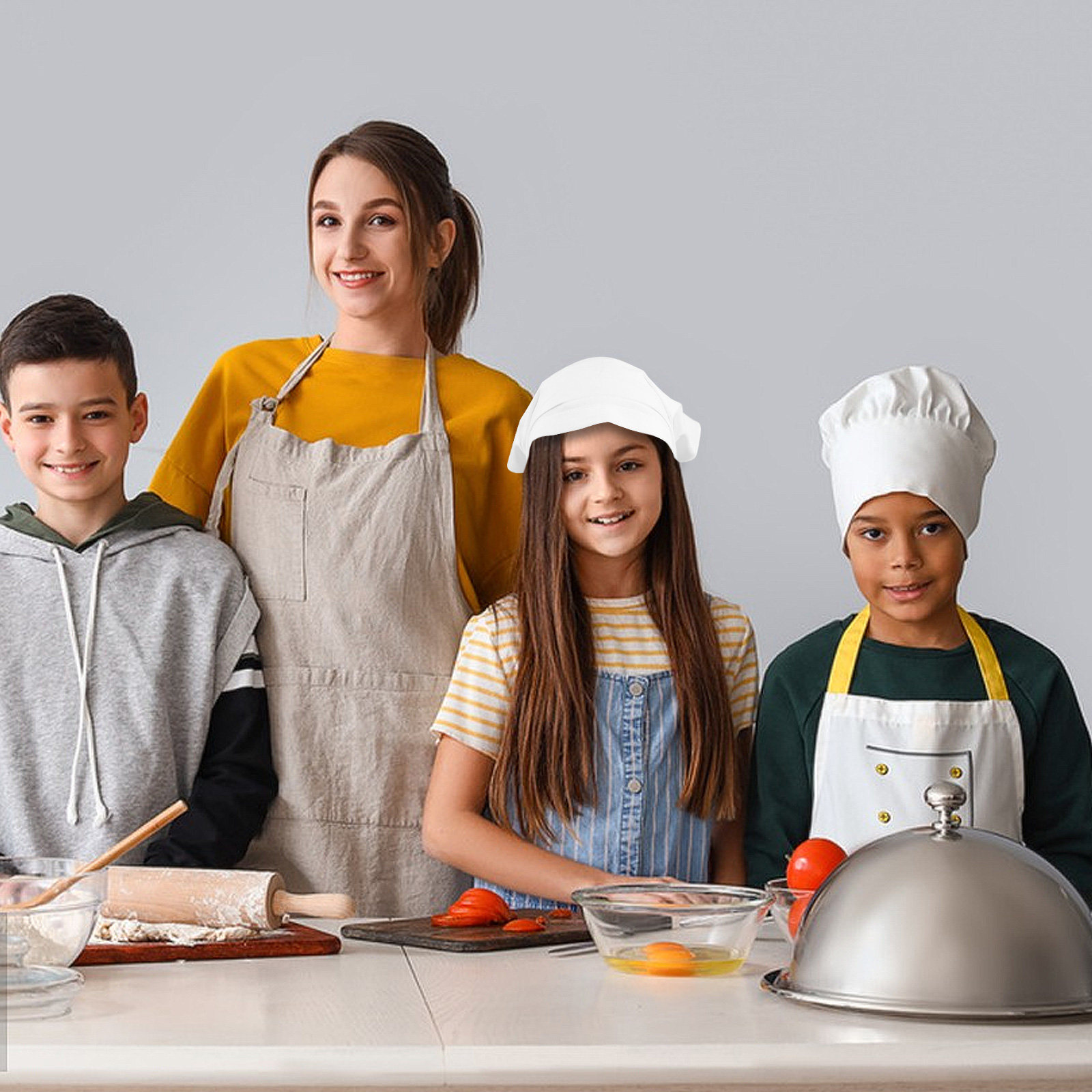 Home Cooking Service - Kids Triangle Headband Adjustable Japanese Style
