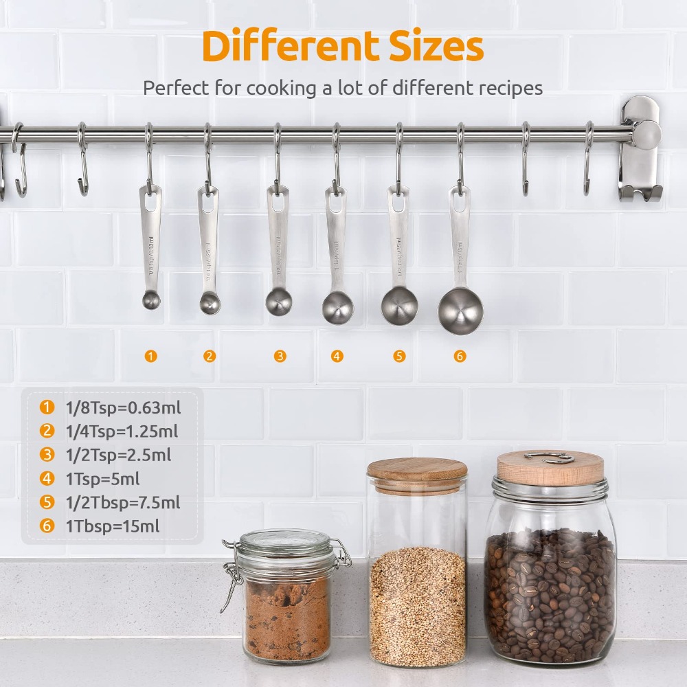 6pcs/set Food-grade Stainless  - Home Cooking Set ulasan dan harga