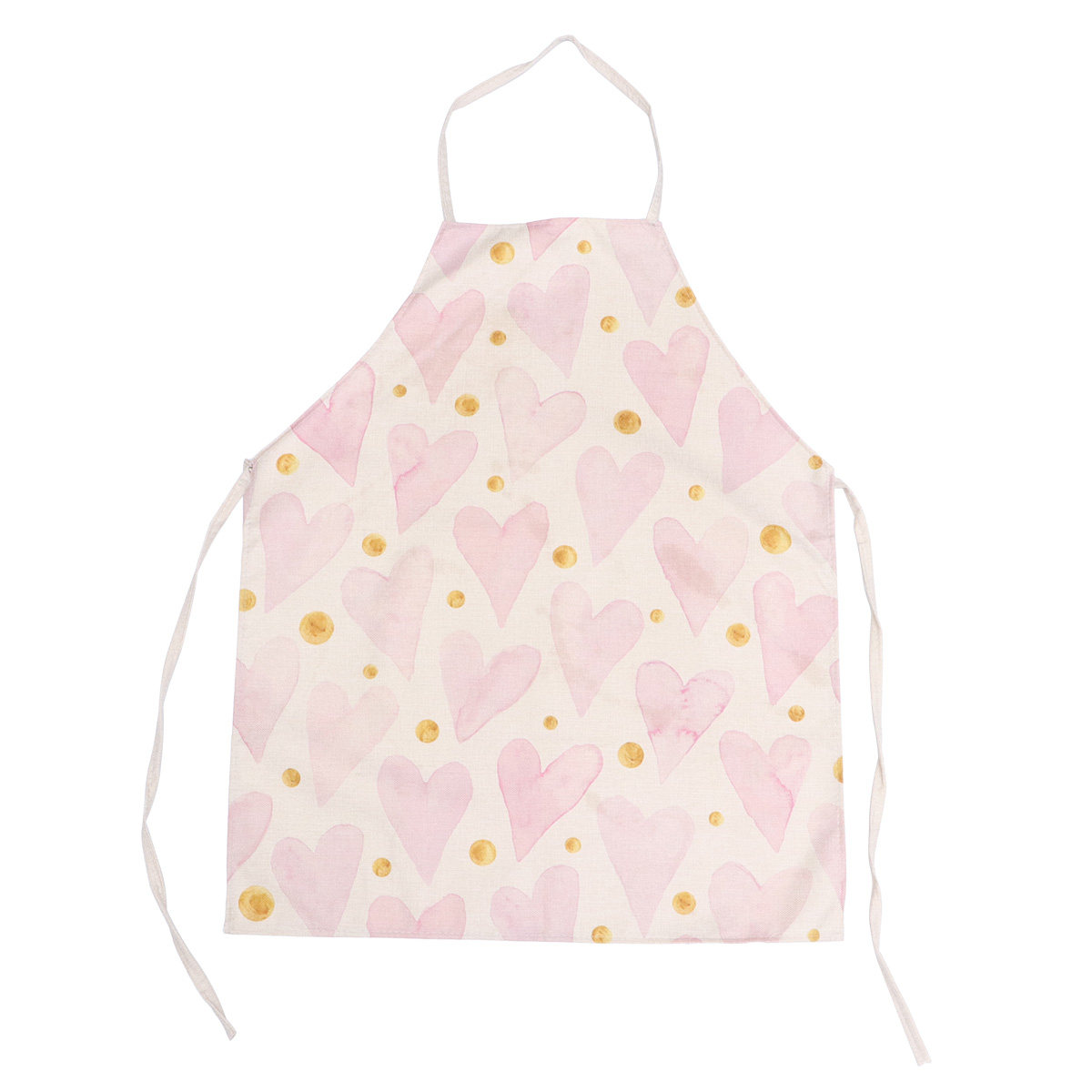 Stain Repellent Heart Printed  - Home Cooking Service ulasan dan harga