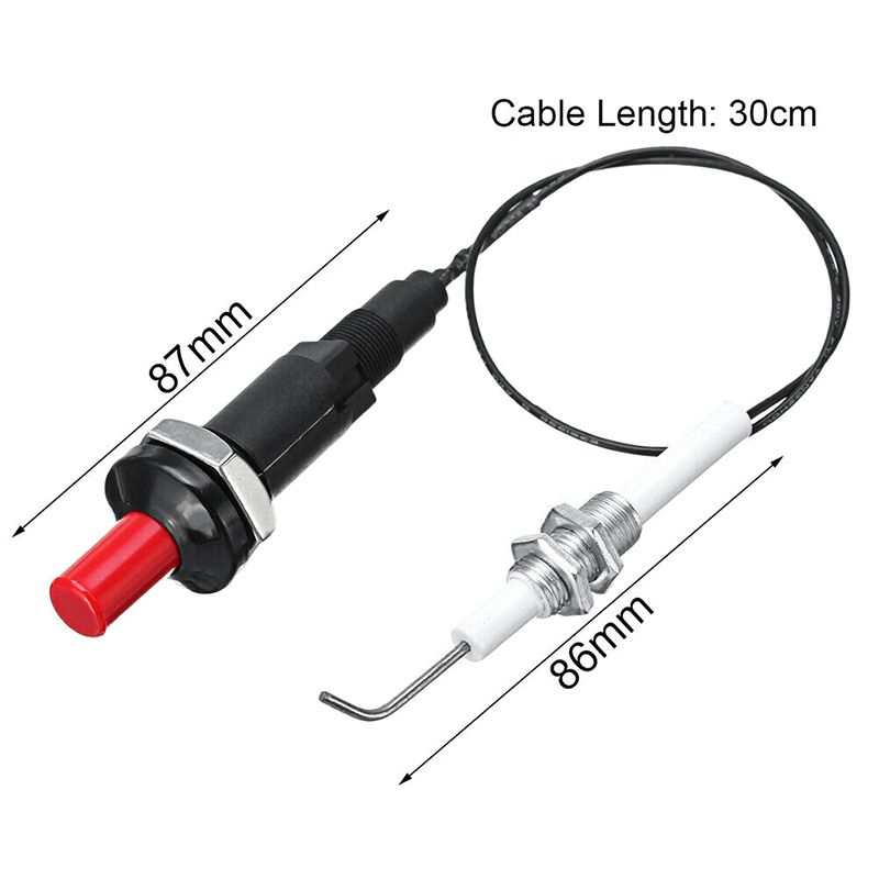 Push Button Piezo Ignitor With - Home Cooking Set ulasan dan harga