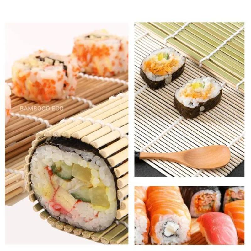 AttireTroveGreen-skinned Sushi - Sushi Mat Bamboo ulasan dan harga