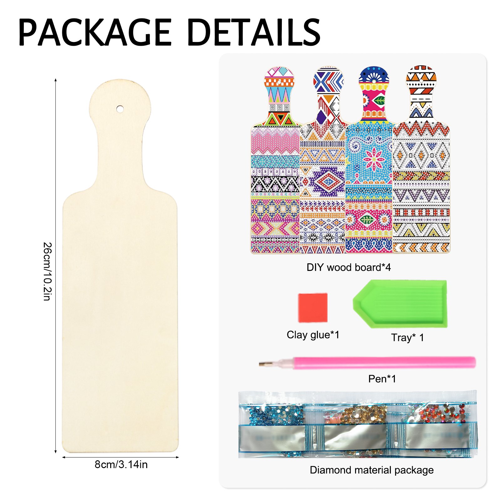 4Pack DIY bohemia Diamond Art  - Home Cooking Set ulasan dan harga