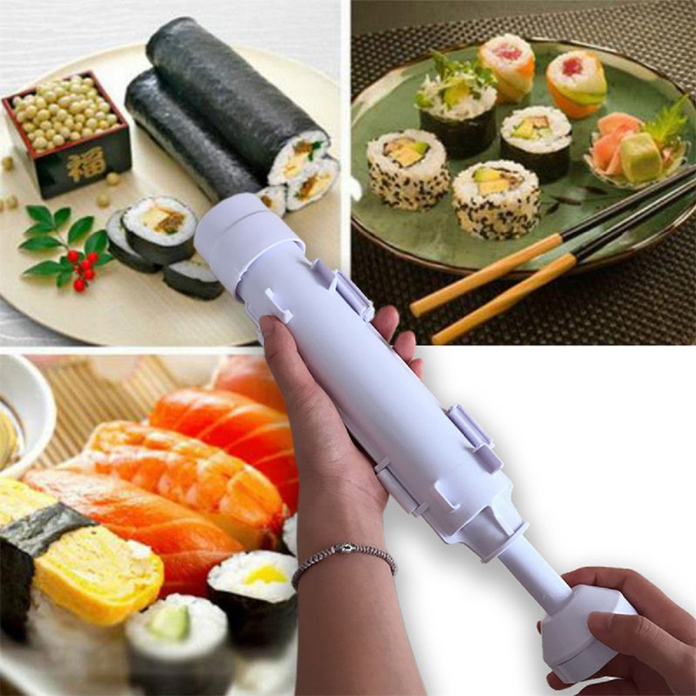 1PCS Quick Sushi Maker Roller  - Sushi Mat Bamboo ulasan dan harga