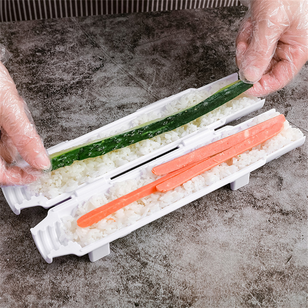 1PCS Quick Sushi Maker Roller  - Sushi Mat Bamboo ulasan dan harga