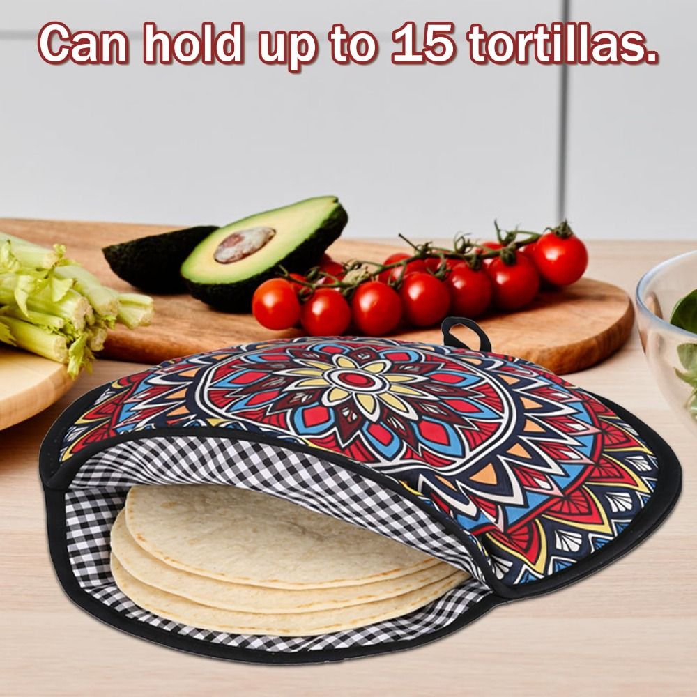 Microwavable Tortilla Warmer P - Tortilla Warmer Cloth ulasan dan harga