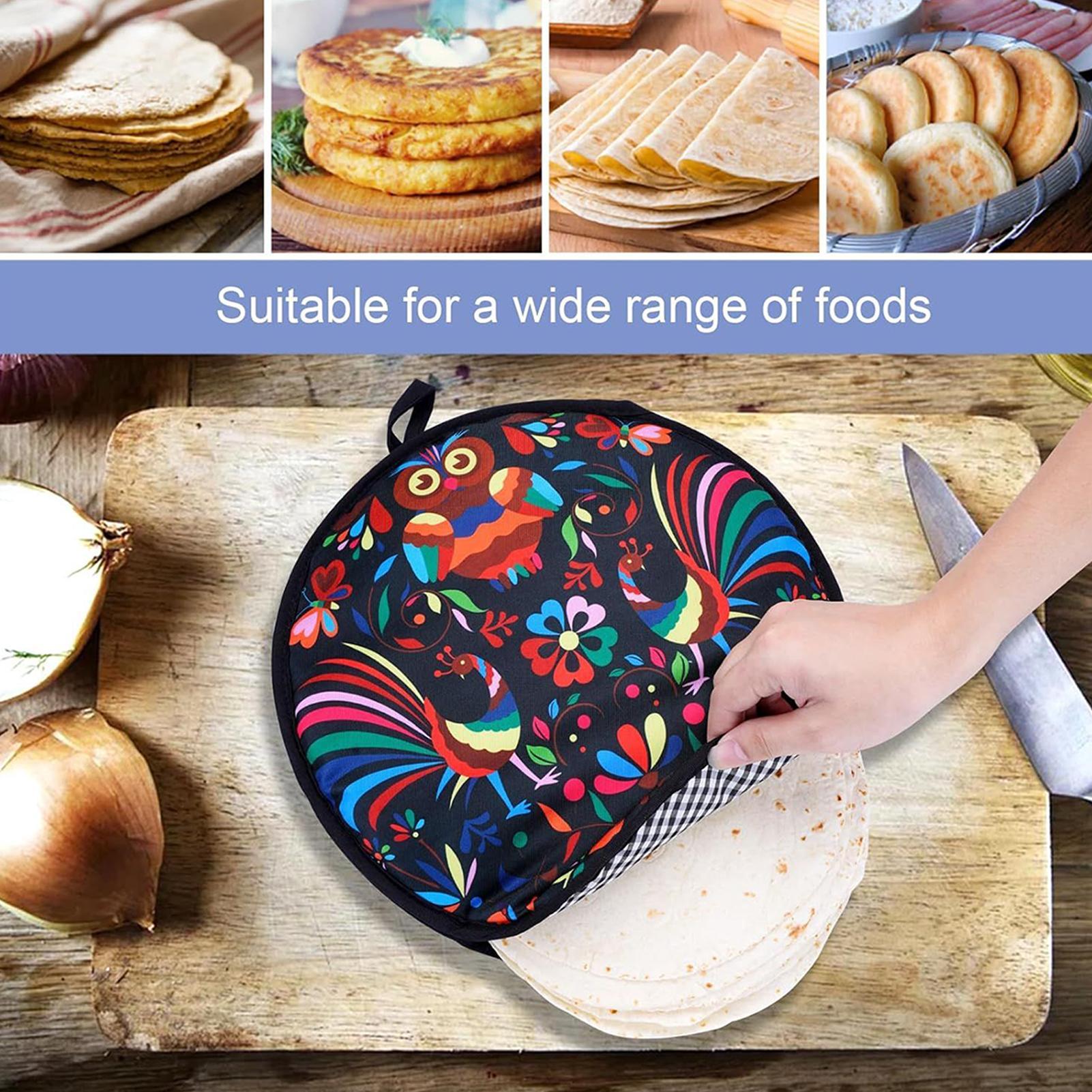 12Inch Microwaveable Tortilla  - Tortilla Warmer Cloth ulasan dan harga