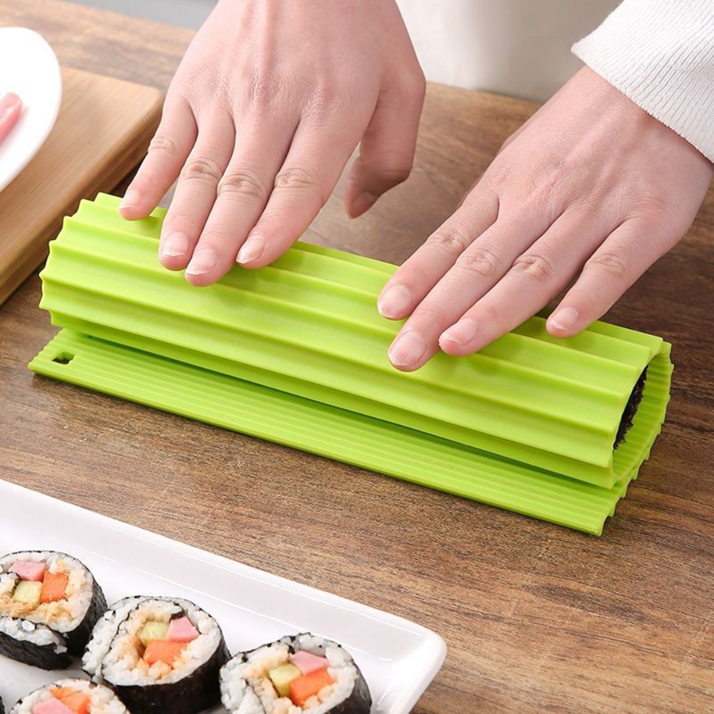 Portable Silicone Sushi Roll M - Sushi Mat Bamboo ulasan dan harga