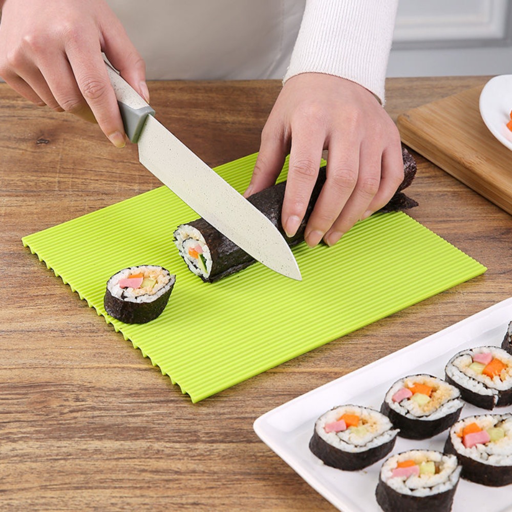 Portable Silicone Sushi Roll M - Sushi Mat Bamboo ulasan dan harga