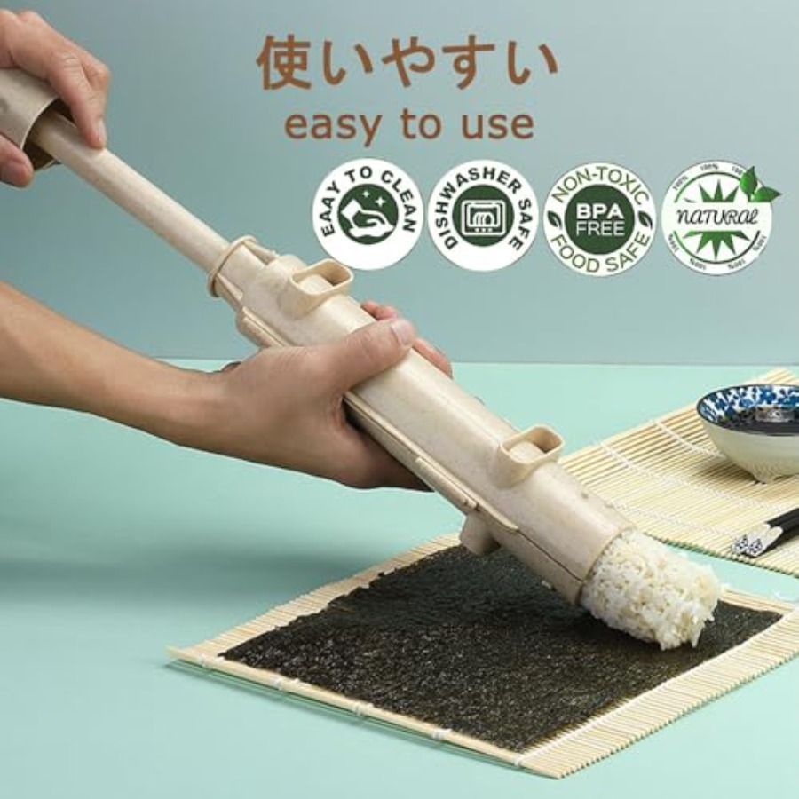 Sushi Making Kit with Bamboo S - Sushi Mat Bamboo ulasan dan harga