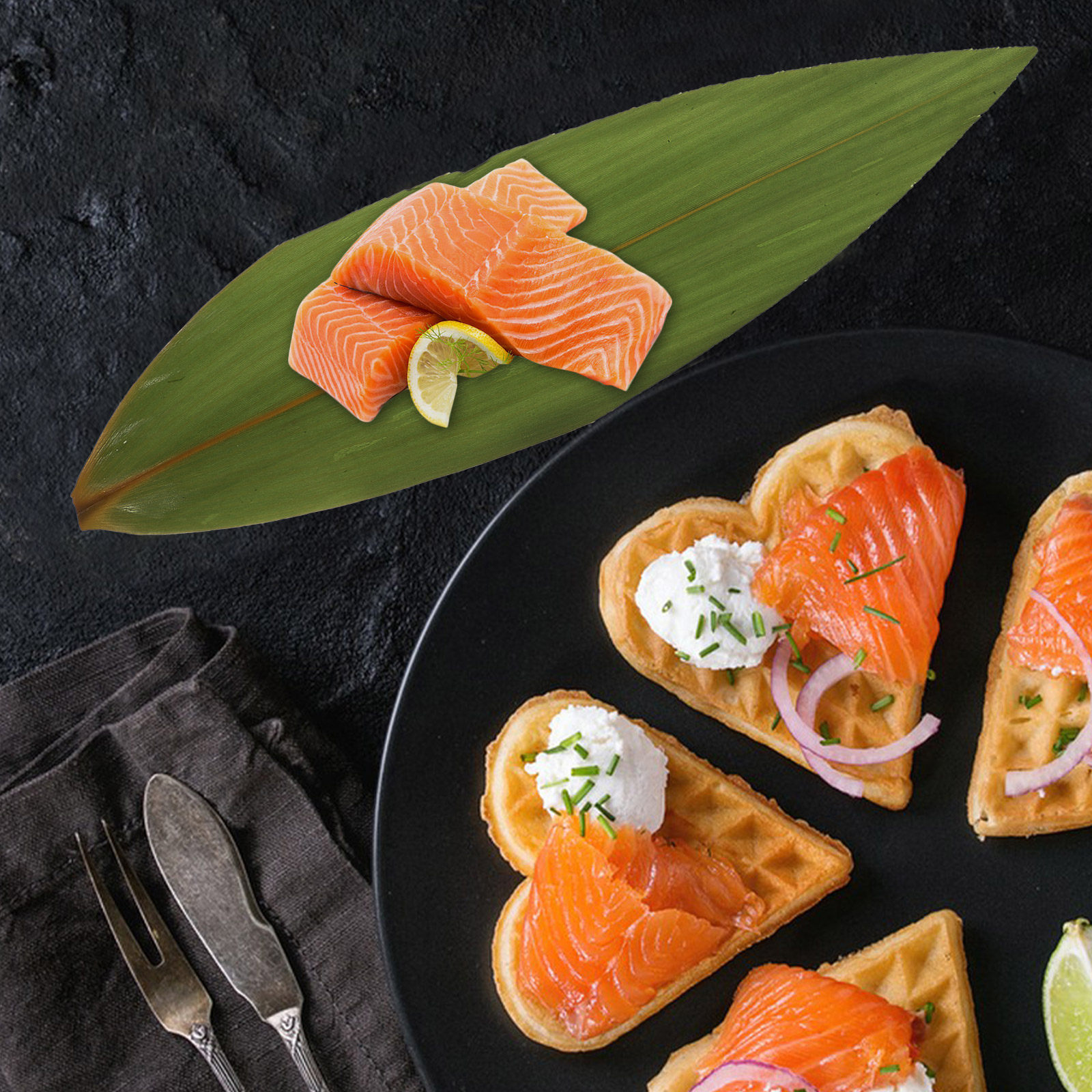 100pcs Sushi Bamboo Leaves Sas - Sushi Mat Bamboo ulasan dan harga