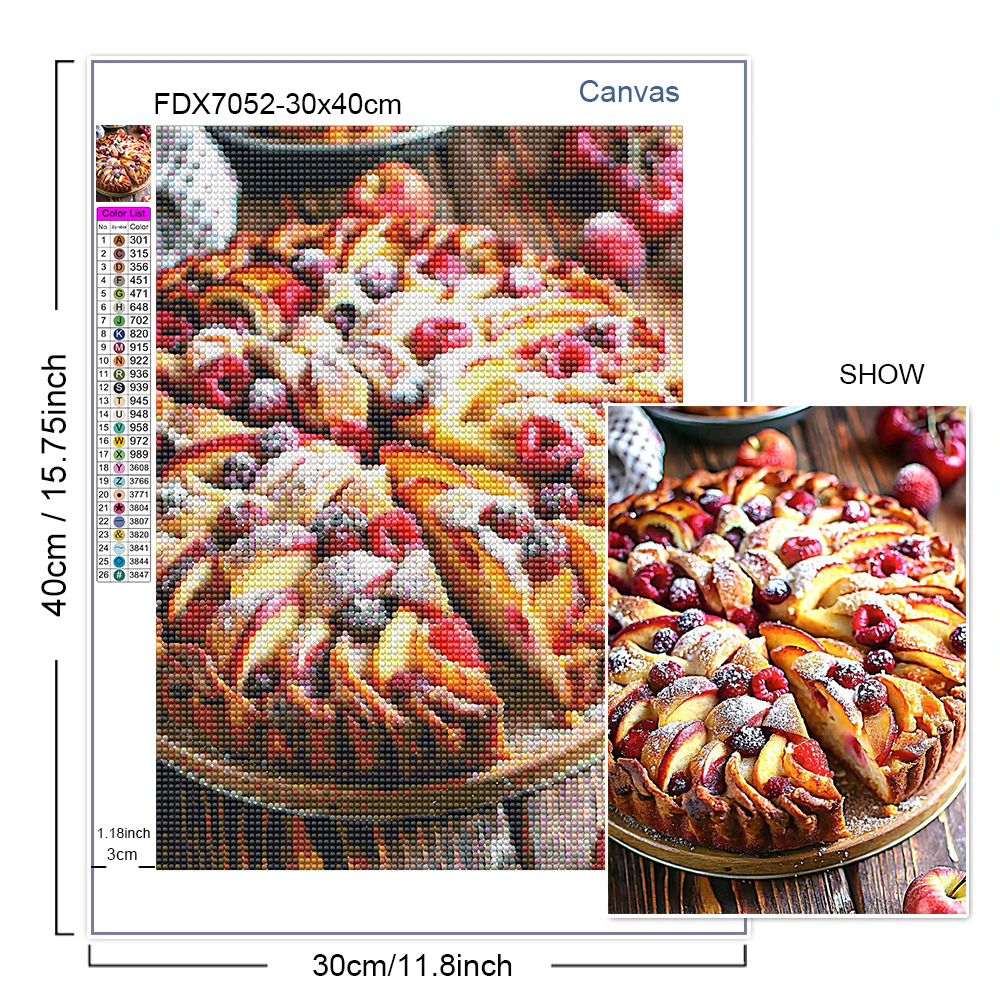 Fruit Diamond Painting Delicio - Home Cooking Set ulasan dan harga
