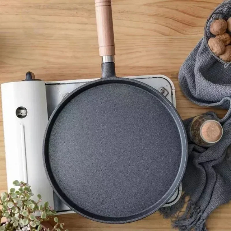 26cm Cast Iron Frying Pan Unco - Crepe Pan Nonstick ulasan dan harga