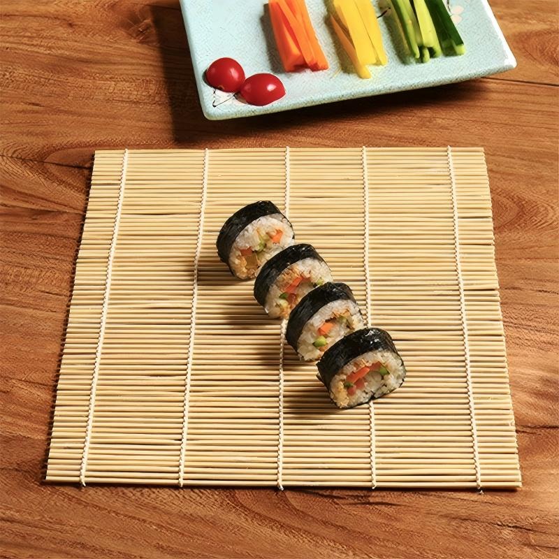 1Pcs Bamboo Sushi Seaweed Rice - Sushi Mat Bamboo ulasan dan harga