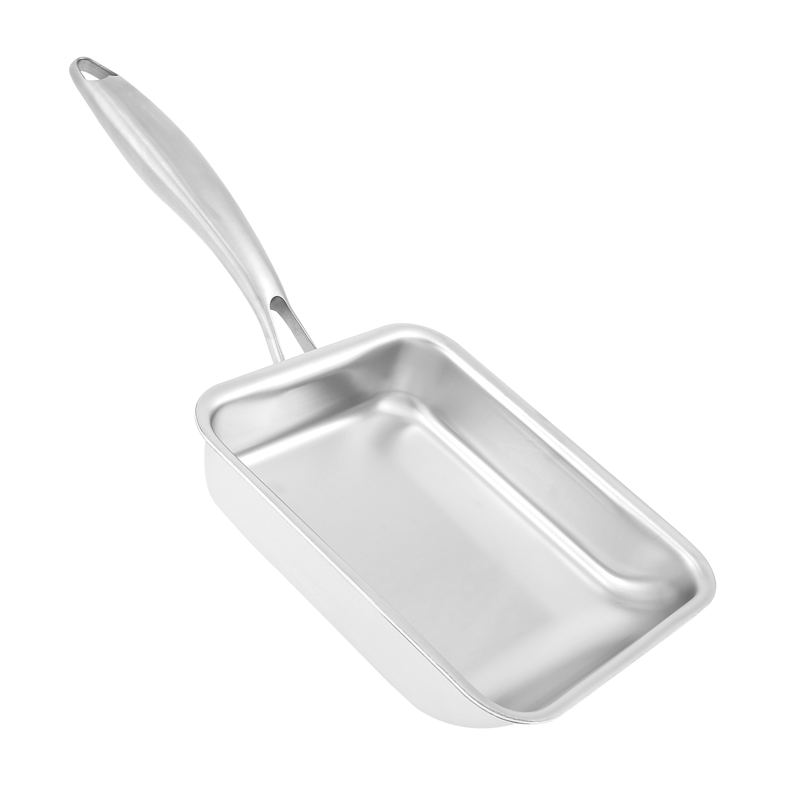 Tamagoyaki Pan Stainless Steel - Crepe Pan Nonstick ulasan dan harga