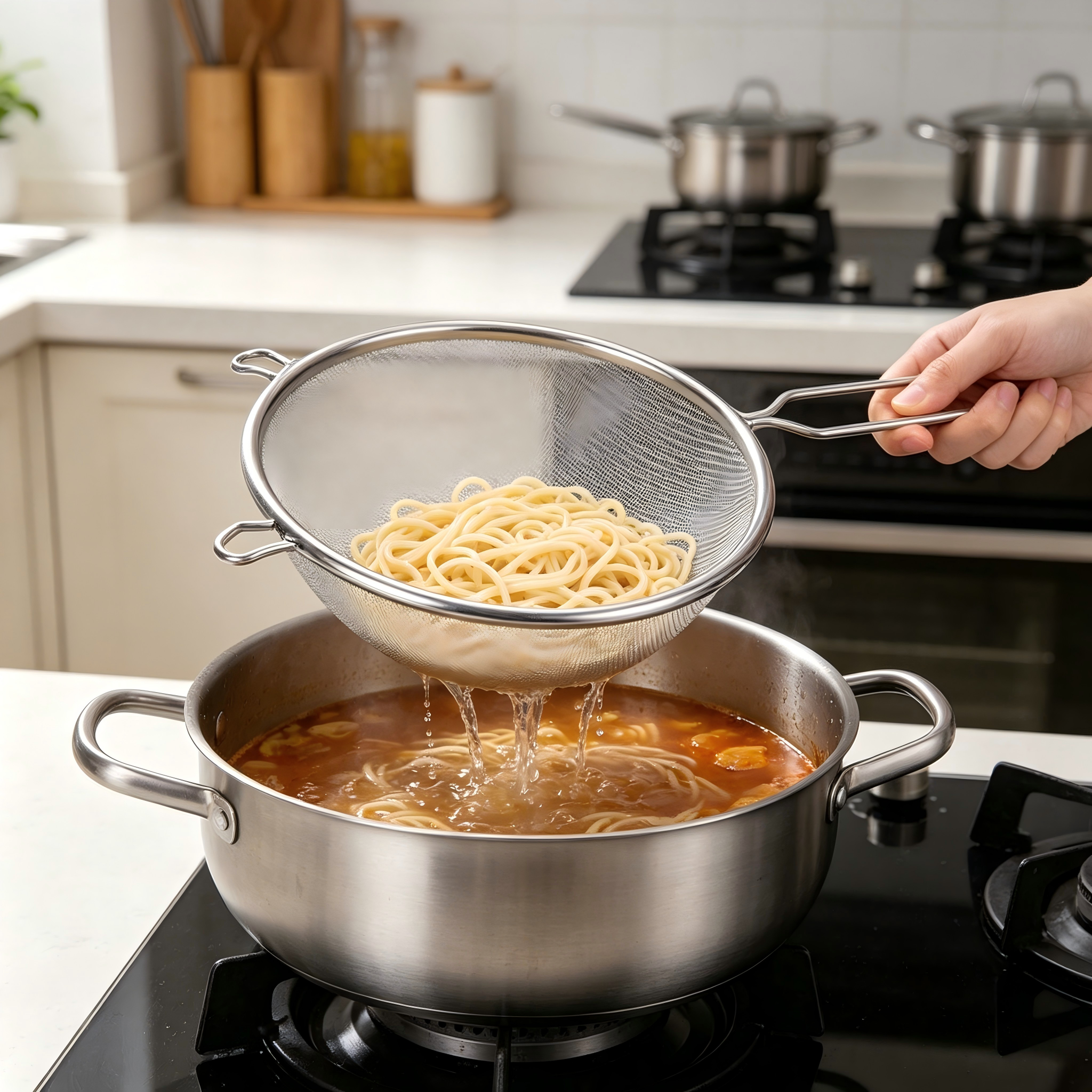 Ergonomic Reusable Food Strain - Home Cooking Recipe ulasan dan harga