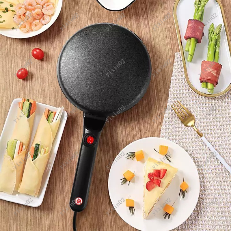 Electric Pancake Maker Non-Sti - Crepe Pan Nonstick ulasan dan harga