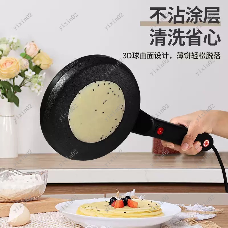 Electric Pancake Maker Non-Sti - Crepe Pan Nonstick ulasan dan harga
