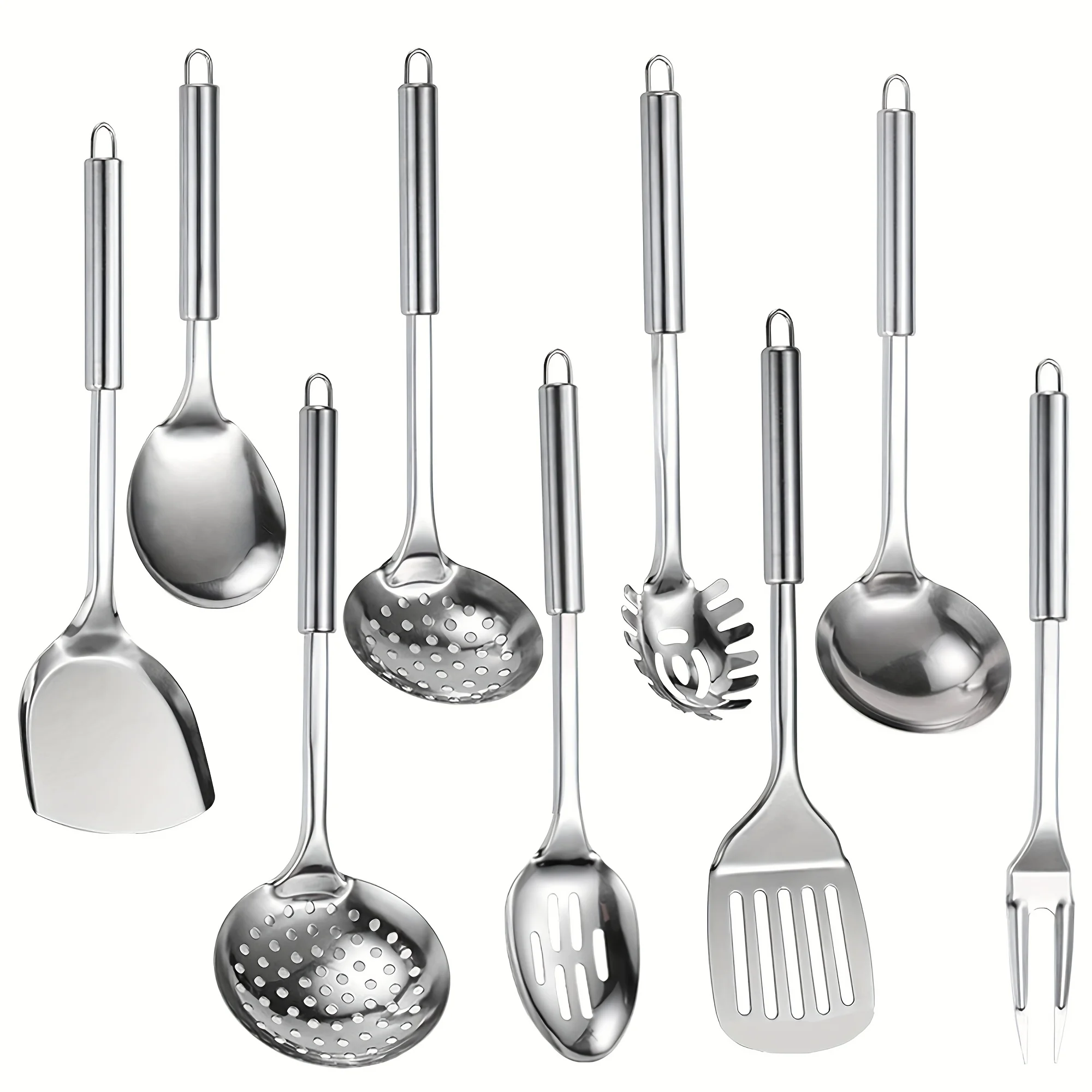 9pcs Cooking Utensil Set, 304  - Home Cooking Set ulasan dan harga