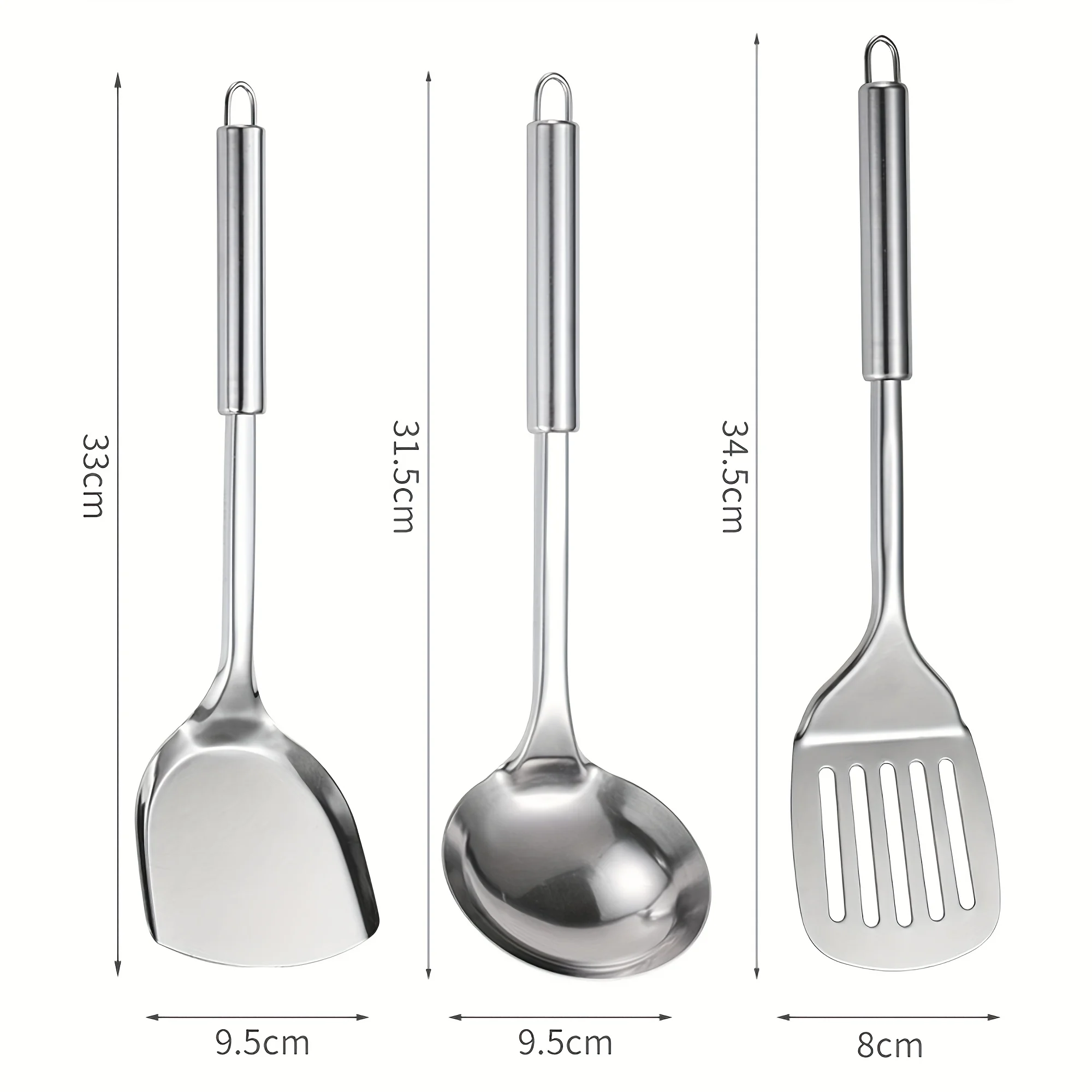 9pcs Cooking Utensil Set, 304  - Home Cooking Set ulasan dan harga