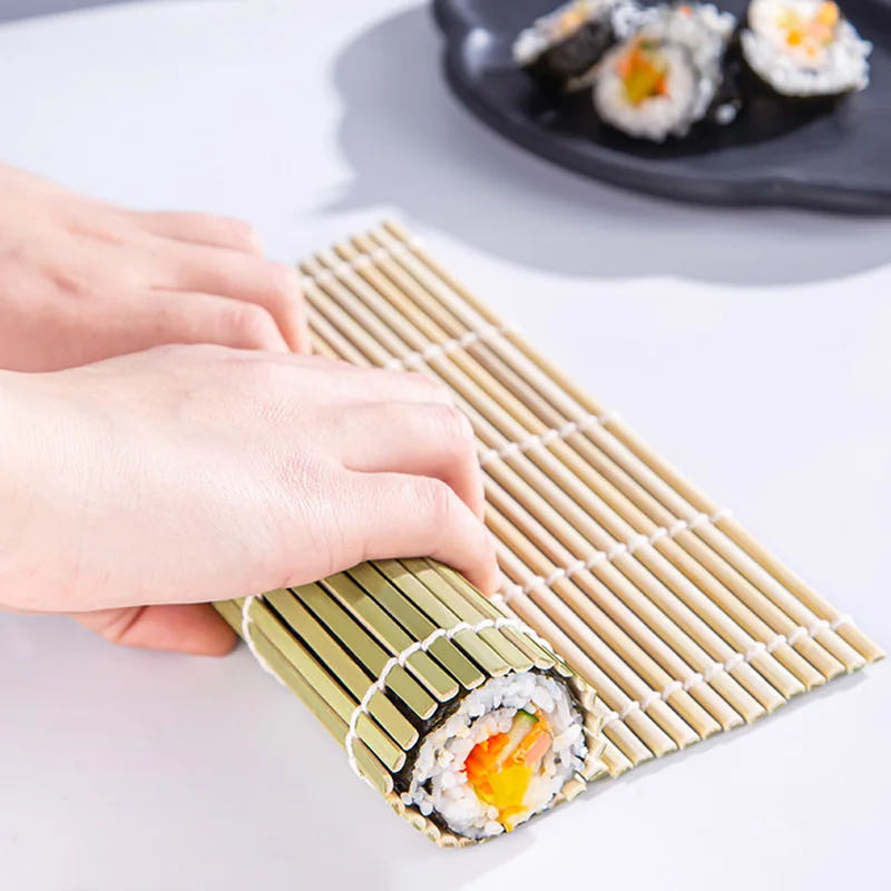 DIY Bamboo Sushi Maker Rolling - Sushi Mat Bamboo ulasan dan harga
