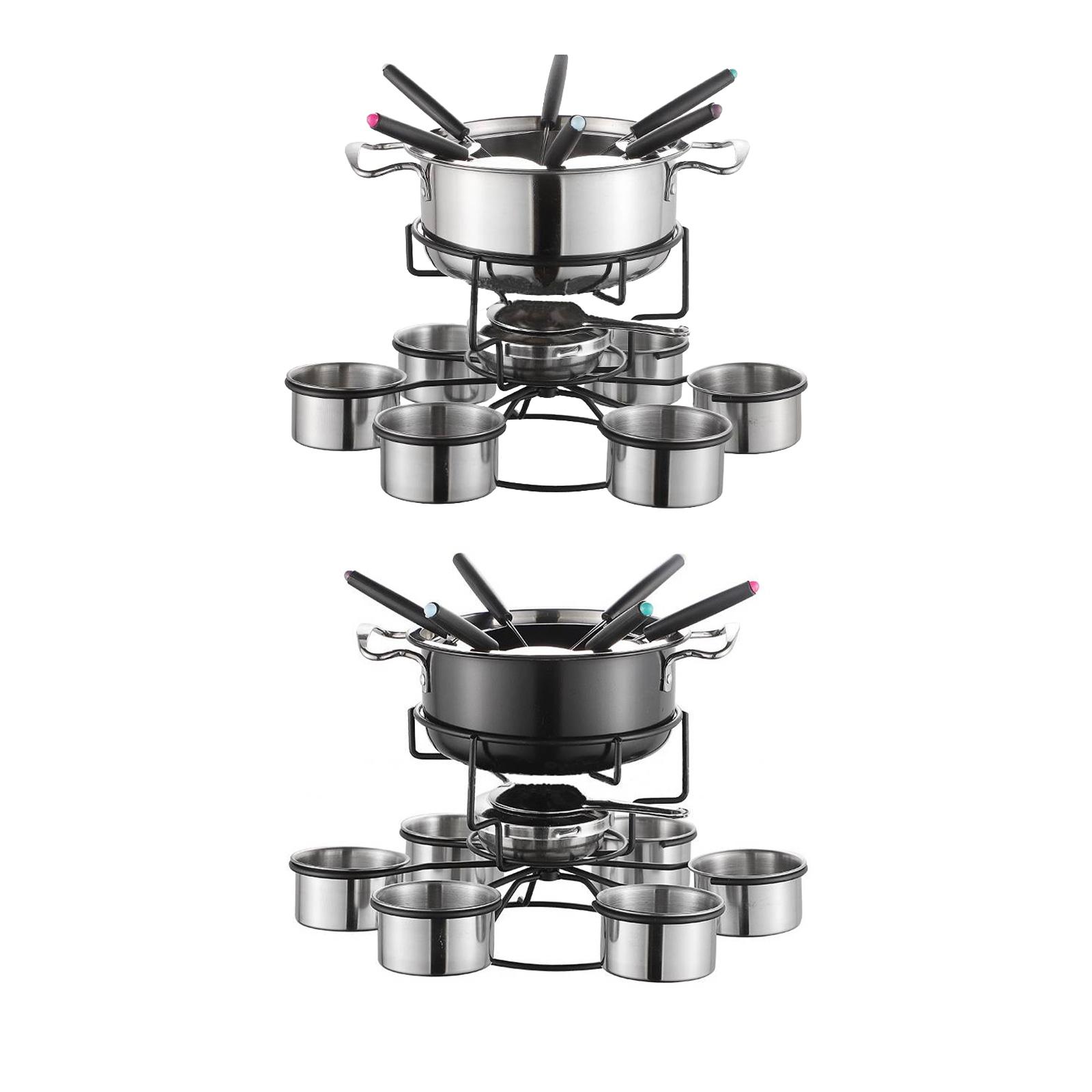 Fondue Pot Set Cooking Stove T - Home Cooking Set ulasan dan harga