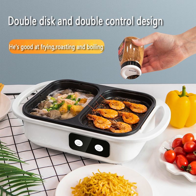 Electric Hot Pot Household Man - Crepe Pan Nonstick ulasan dan harga