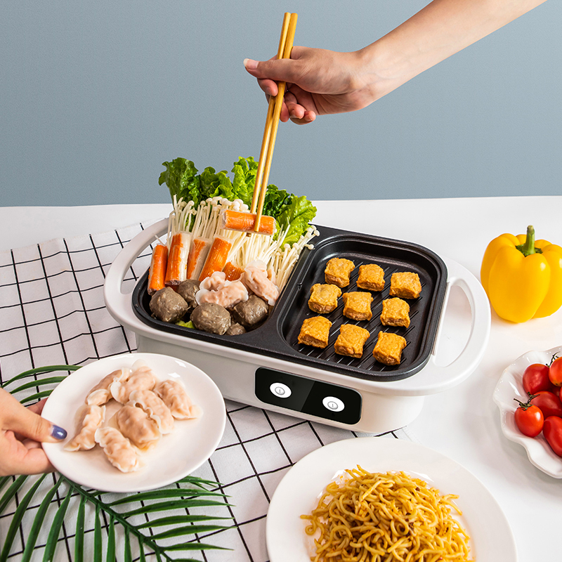 Electric Hot Pot Household Man - Crepe Pan Nonstick ulasan dan harga