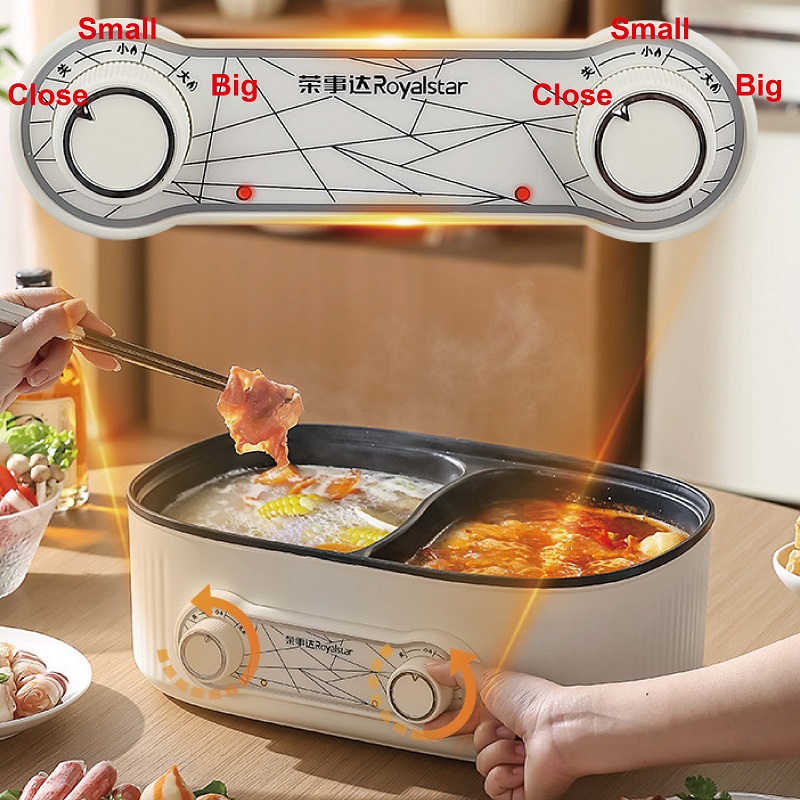 6L Double Liner Electric Hot P - Crepe Pan Nonstick ulasan dan harga