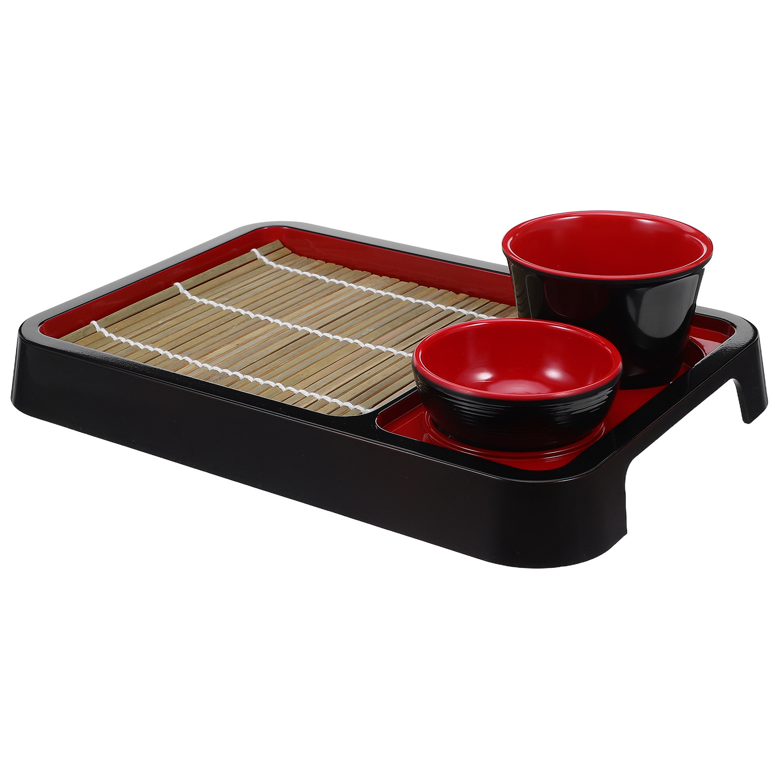 Cold Noodle Dish Soba Udon Foo - Sushi Mat Bamboo ulasan dan harga
