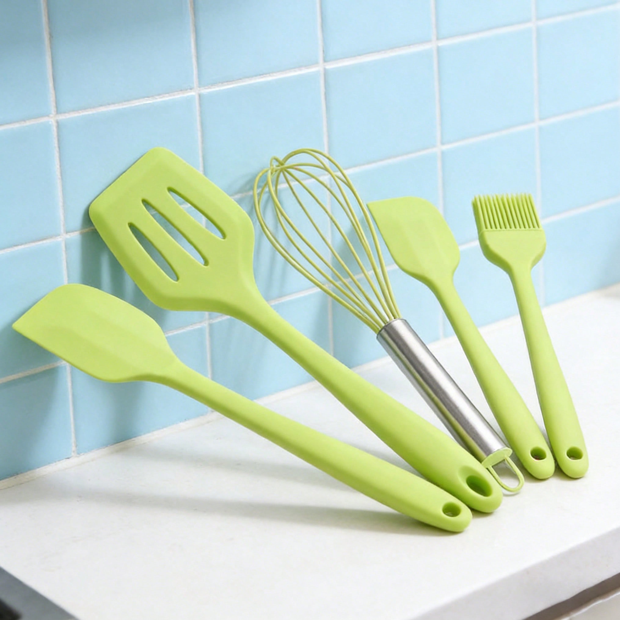 Silicone Cooking Utensils Set, - Home Cooking Set ulasan dan harga