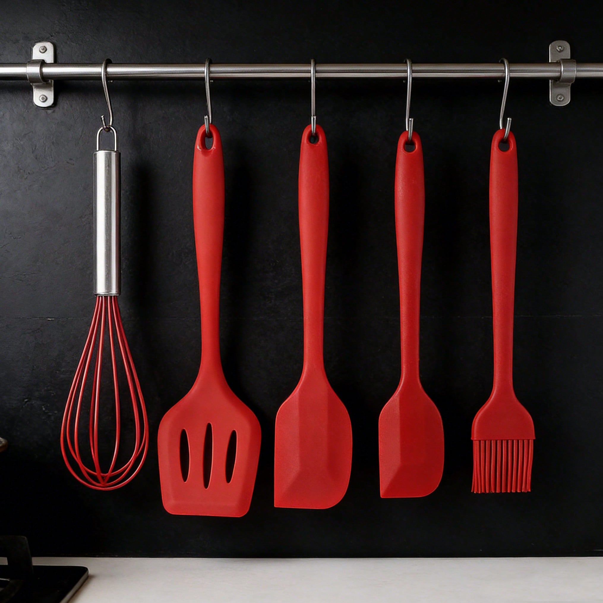 Silicone Cooking Utensils Set, - Home Cooking Set ulasan dan harga
