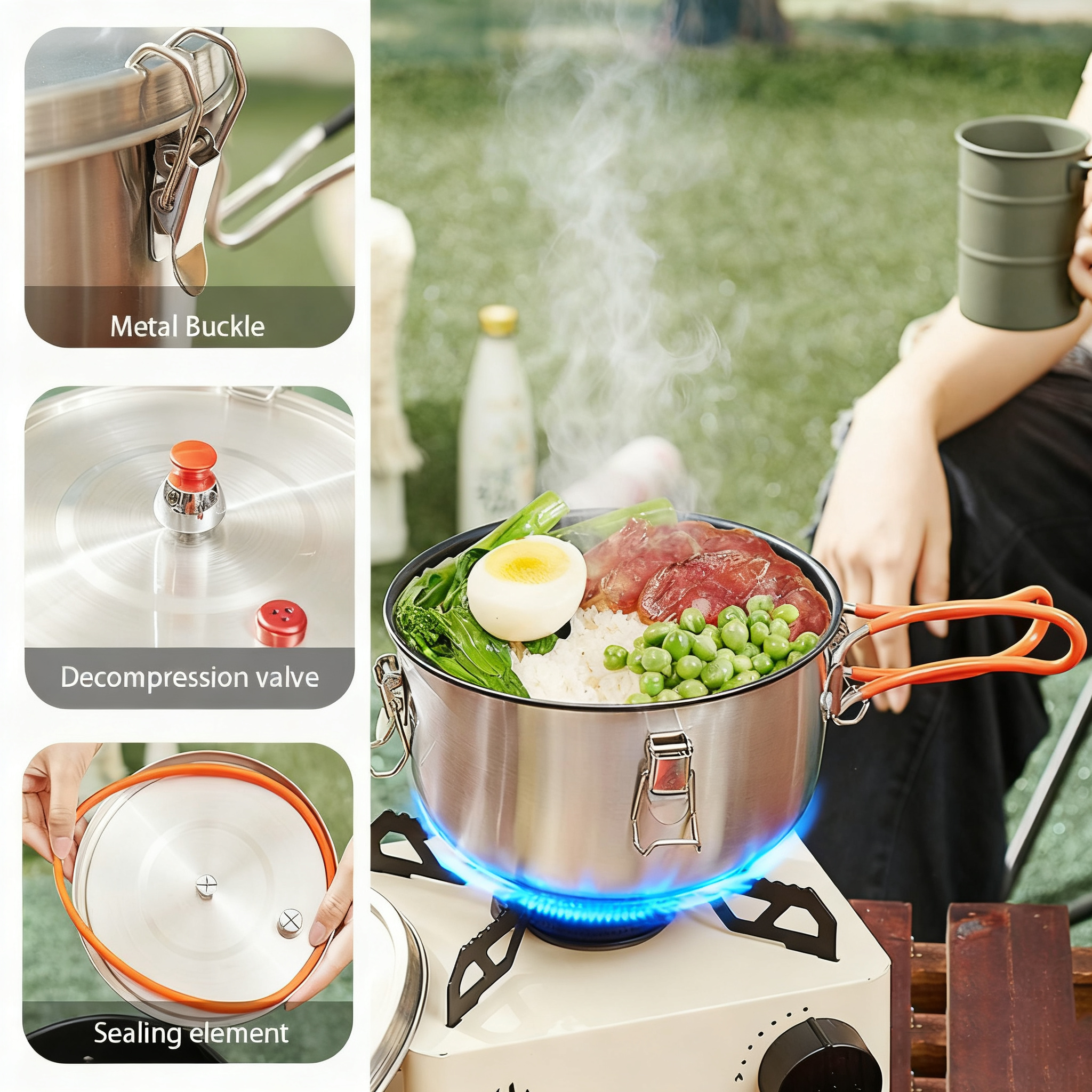 Pandatou Portable High Altitud - Crepe Pan Nonstick ulasan dan harga