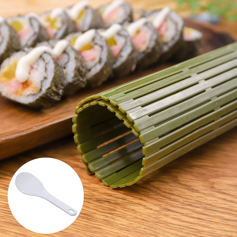 Large Green Plastic Sushi Tool - Sushi Mat Bamboo ulasan dan harga