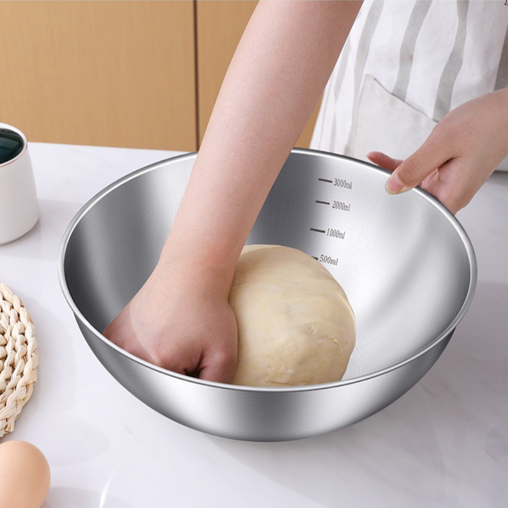 3pcs Stainless Steel Bowl Set  - Home Cooking Set ulasan dan harga