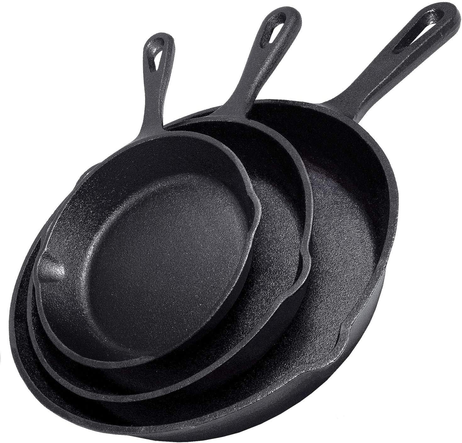 14/16/20cm Cast Iron Frying Pa - Crepe Pan Nonstick ulasan dan harga