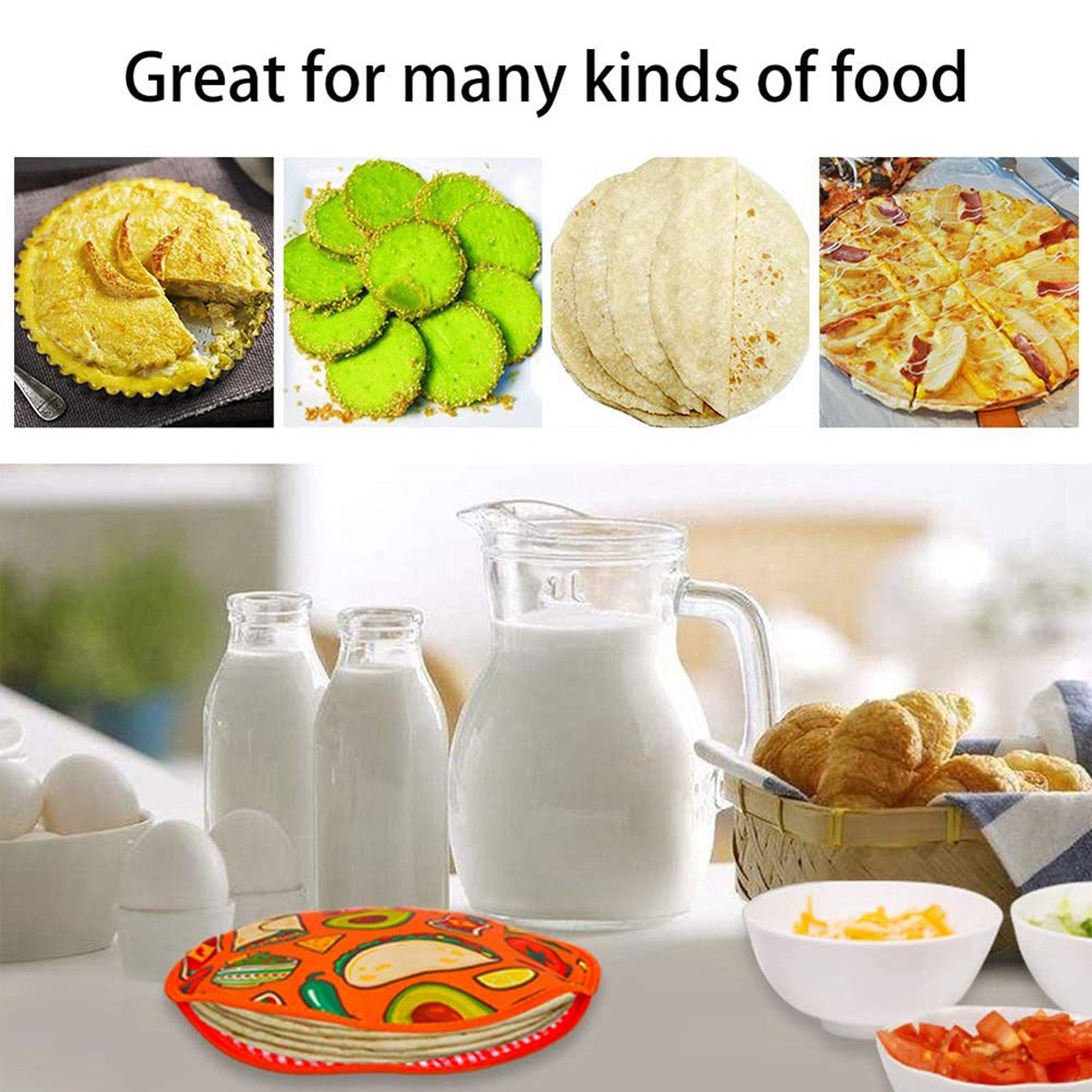 ABKW-2Pcs 12Inch Cloth Bag For - Tortilla Warmer Cloth ulasan dan harga