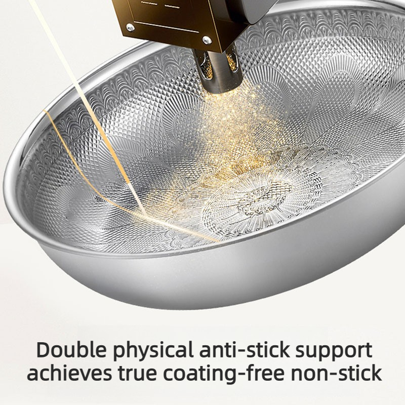 28cm Pure Titanium Hammered Pr - Crepe Pan Nonstick ulasan dan harga