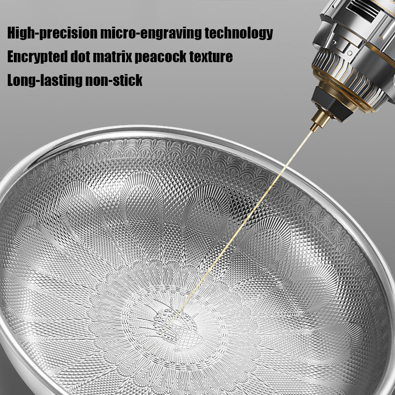 28cm Pure Titanium Hammered Pr - Crepe Pan Nonstick ulasan dan harga