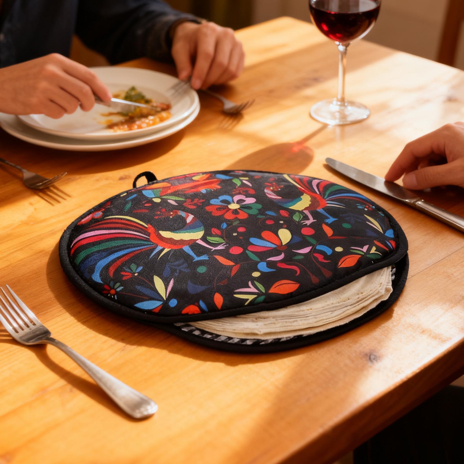 12Inch Microwaveable Tortilla  - Tortilla Warmer Cloth ulasan dan harga