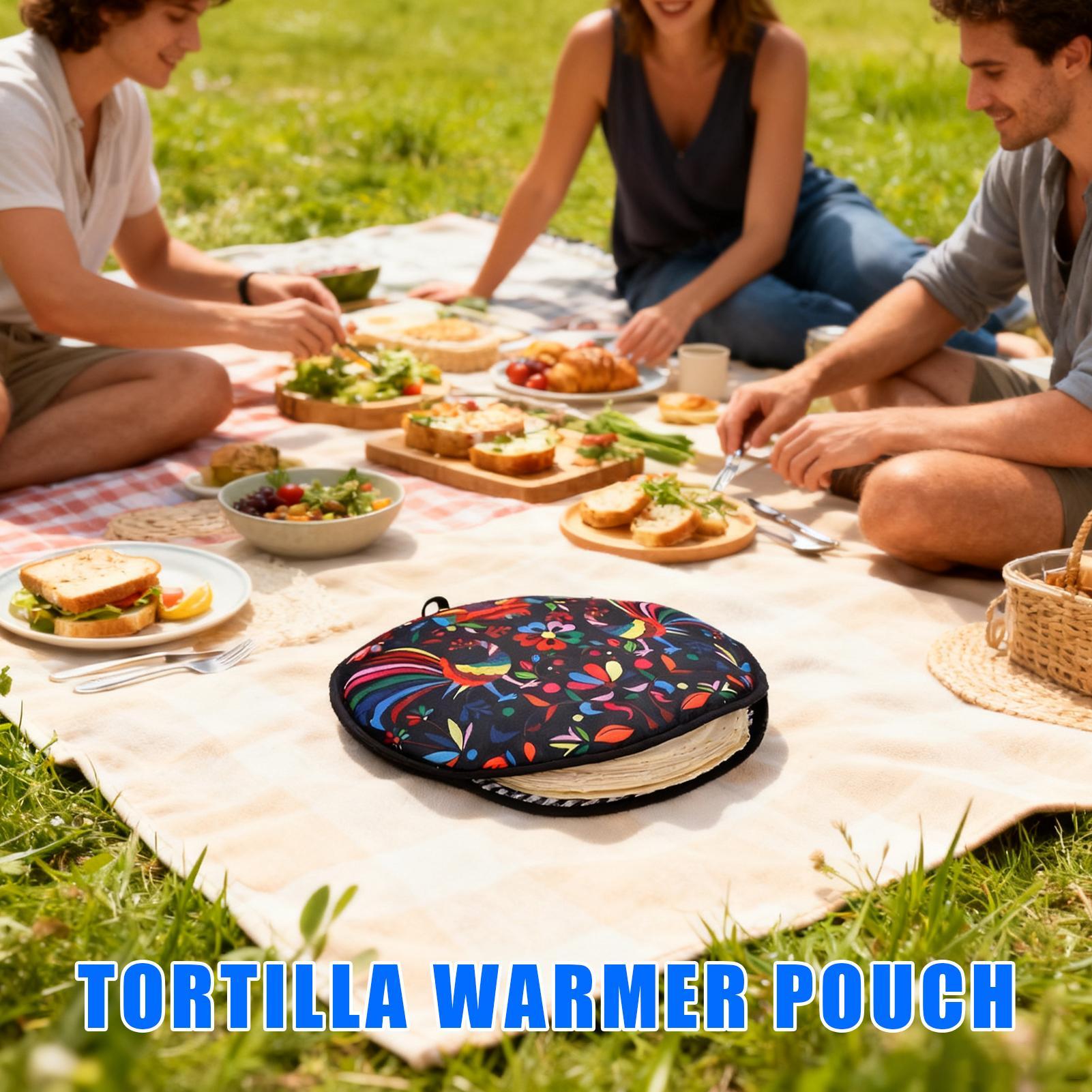 12Inch Microwaveable Tortilla  - Tortilla Warmer Cloth ulasan dan harga