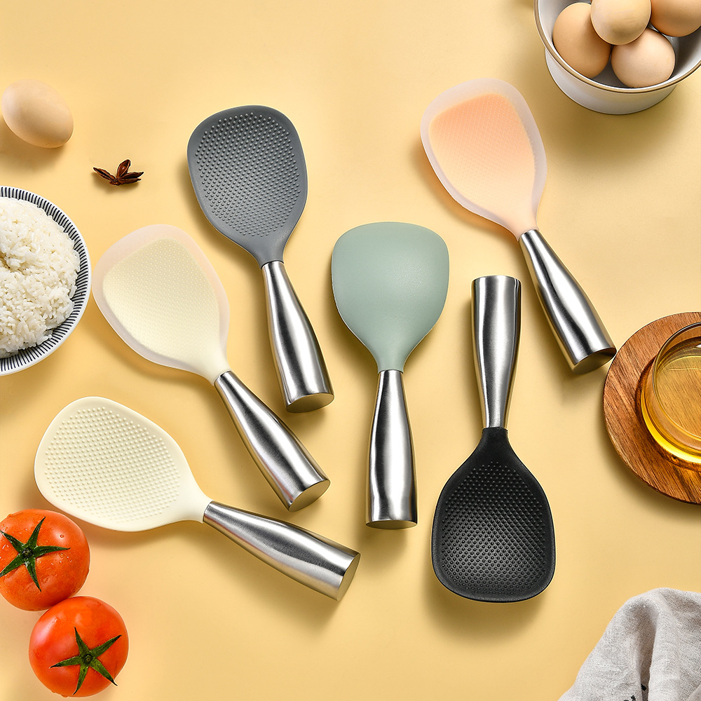 1/5Pcs Non-stick Silicone Spoo - Crepe Pan Nonstick ulasan dan harga